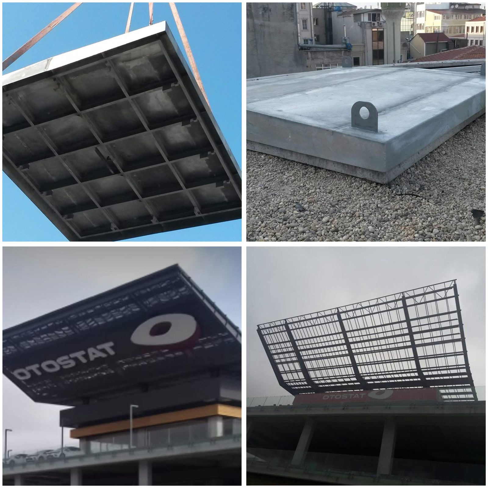 Otostat Çelik Reklam Panosu